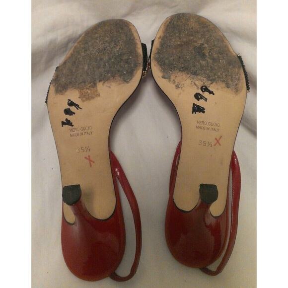Womens Rene Caovilla 100% Authentic Embellished Pumps US 5.5, Euro 35.5 - Picture 5 of 6